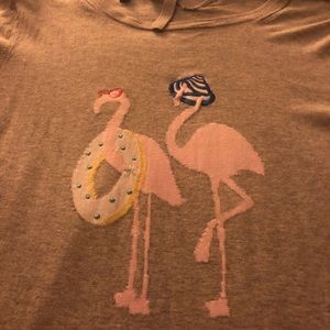 Lightweight flamingo sweater,